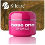 metallic 40 Golden Gate base one żel kolorowy gel kolor SILCARE 5 g